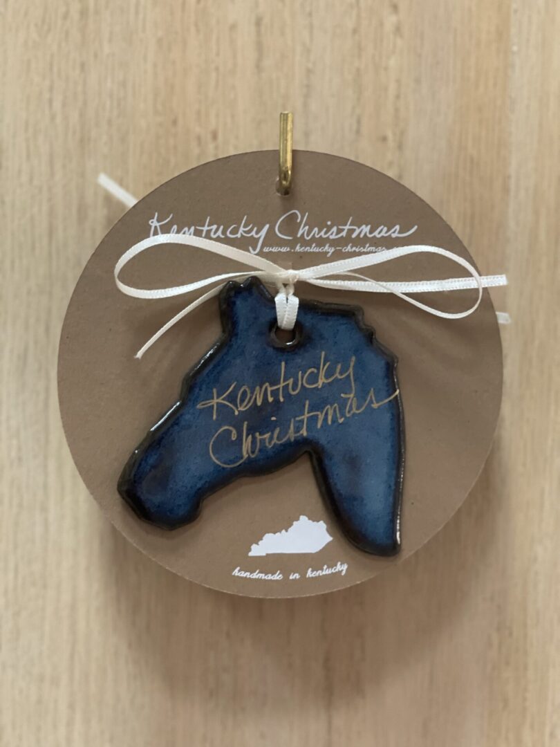 Kentucky christmas ornament.