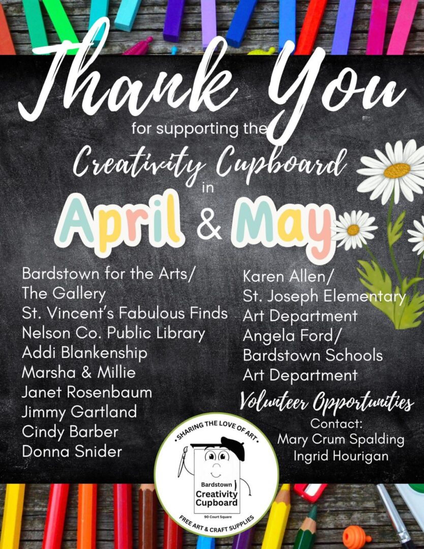 Bardstown Creativity Cupboard